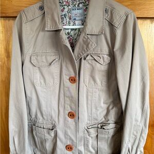 Old Navy Beige Utility Jacket